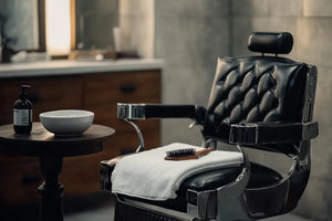 Herrencoiffeur Stuhl, Barberstuhl in Zürich Seefeld,8008